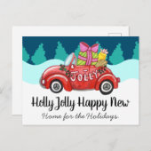 Nieuw startpunt voor de Feestdagen Briefkaart (Voorkant / Achterkant)