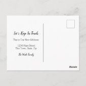 Nieuw startpunt voor de Feestdagen Briefkaart (Achterkant)