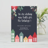 Nieuw startpunt voor de Feestdagen die aankondigin Kaart (Staand voorkant)