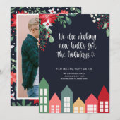 Nieuw startpunt voor de Feestdagen die aankondigin Kaart (Voorkant / Achterkant)