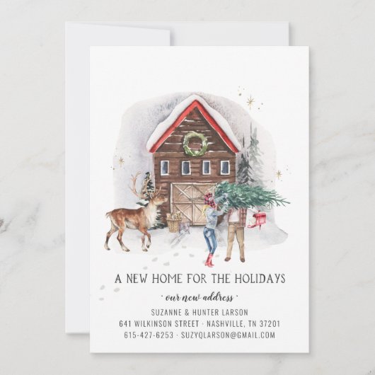 Nieuw startpunt voor de Feestdagen die de aankondi Aankondiging (Voorkant)