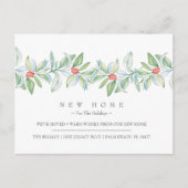 Nieuw startpunt voor de Feestdagen die de aankondi Briefkaart (Voorkant)