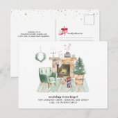 Nieuw startpunt voor de Feestdagen die de aankondi Briefkaart (Voorkant / Achterkant)