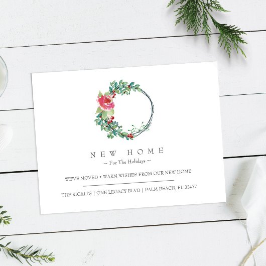 Nieuw startpunt voor de Feestdagen die de aankondi Briefkaart