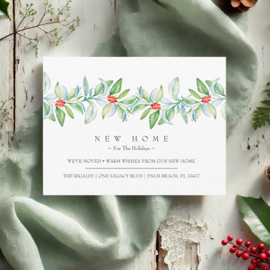 Nieuw startpunt voor de Feestdagen die de aankondi Briefkaart