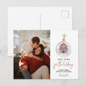 Nieuw startpunt voor de Feestdagen die de aankondi Briefkaart (Voorkant / Achterkant)