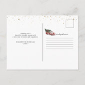 Nieuw startpunt voor de Feestdagen die de aankondi Briefkaart (Achterkant)