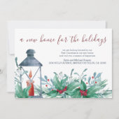 Nieuw startpunt voor de Feestdagen Holly Mistletoe Aankondiging (Voorkant)