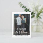 Nieuw startpunt voor de Feestdagen Kerstmis Briefkaart (Staand voorkant)