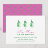 Nieuw startpunt voor de Feestdagen | Nieuw adres Feestdagenkaart (Voorkant / Achterkant)