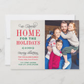 Nieuw startpunt voor de Feestdagen Rustic Linen fo Feestdagenkaart (Voorkant)