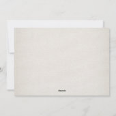 Nieuw startpunt voor de Feestdagen Rustic Linen fo Feestdagenkaart (Achterkant)