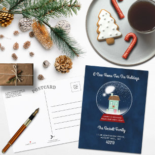 Nieuw startpunt voor de Feestdagen   Verplaatsings Aankondigingskaart