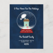 Nieuw startpunt voor de Feestdagen | Verplaatsings Aankondigingskaart (Voorkant)