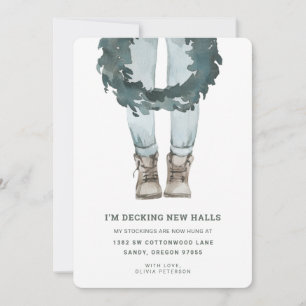 Nieuw startpunt voor de Feestdagen   Wreath Feestdagenkaart