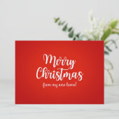 Nieuw startpunt voor de Feestdagen Zware kerst Kaart (Staand voorkant)