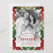 Nieuw startpunt voor de klassieke foto van de Fees Feestdagenkaart (Voorkant)