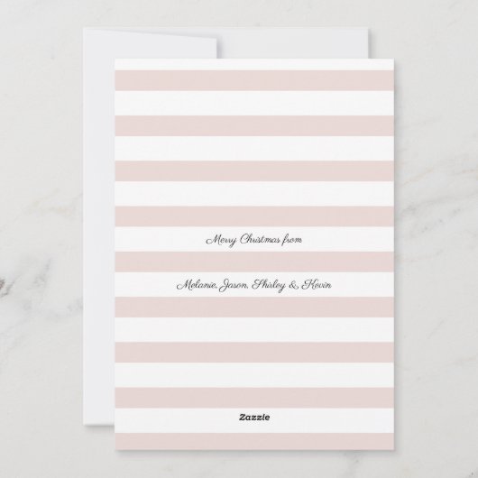 Nieuw startpunt voor de roze Waterverf van Feestda Feestdagenkaart (Achterkant)