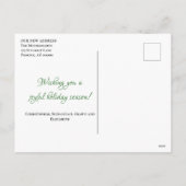 Nieuw startpunt voor de Sjabloon groene Feestdagen (Achterkant)