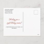 Nieuw startpunt voor de Sjabloon groene Feestdagen (Achterkant)