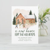 Nieuw startpunt voor Feestdagen die zich verplaats Aankondiging (Staand voorkant)