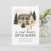 Nieuw startpunt voor Feestdagen die zich verplaats Aankondiging (Staand voorkant)