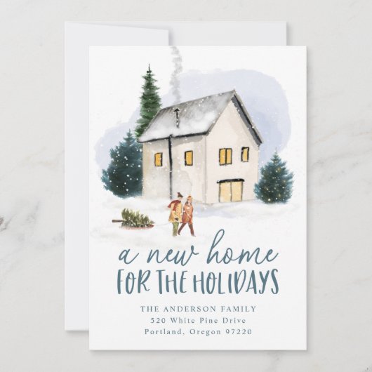 Nieuw startpunt voor Feestdagen die zich verplaats Aankondiging (Voorkant)