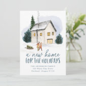 Nieuw startpunt voor Feestdagen die zich verplaats Aankondiging (Staand voorkant)