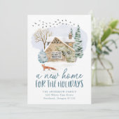 Nieuw startpunt voor Feestdagen die zich verplaats Aankondiging (Staand voorkant)