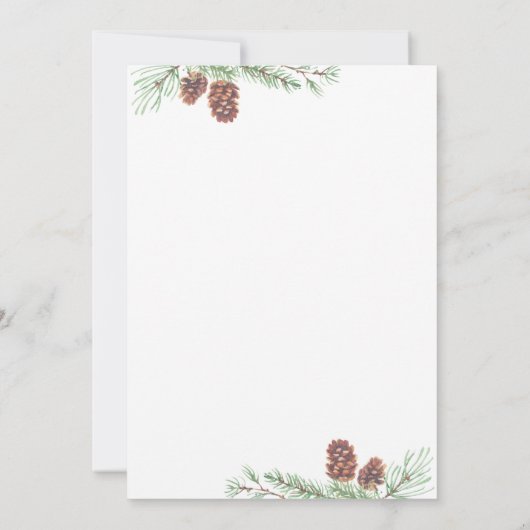 Nieuw startpunt voor Feestdagen Robin en Pine Wrea Aankondiging (Achterkant)