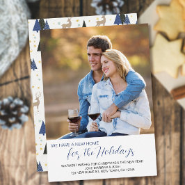 Nieuw startpunt voor Feestdagen Vierkante Foto Nie Feestdagenkaart