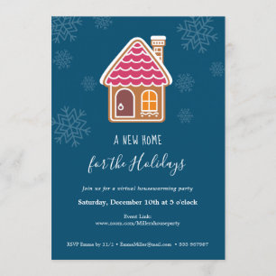 Nieuw startpunt voor Feestdagen Virtual Housewarmi Kaart