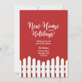 Nieuw startpunt voor Feestdagen witte afdekking Kaart (Voorkant)