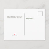 Nieuw startpunt voor het Briefkaart voor de bekend (Achterkant)