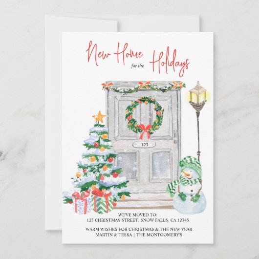 Nieuw startpunt voor het Vakantie deurnummer verpl Aankondiging (Voorkant)