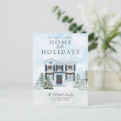 Nieuw startpunt We hebben kerstvakantie verplaatst Aankondigingskaart (Staand voorkant)