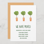 Nieuw startpunt | Wijzig adres | Verplaatsingsaank (Voorkant / Achterkant)