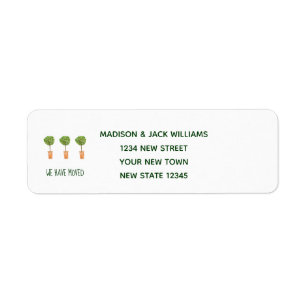 Nieuw startpunt   Wijzig adres   Verplaatsingsaank Etiket