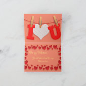 Nieuw stel kaart (Binnen)