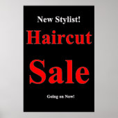 Nieuw Stijlvol Poster van de Verkoop van de Kunst  (Voorkant)