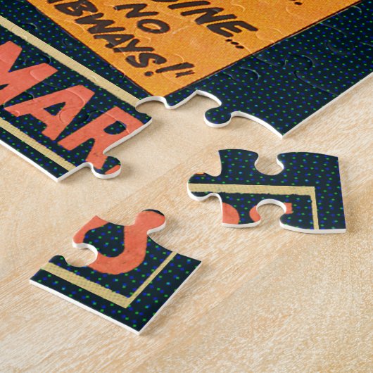 NIEUW!  STRIPTHEMA LEGPUZZEL (Zijkant)