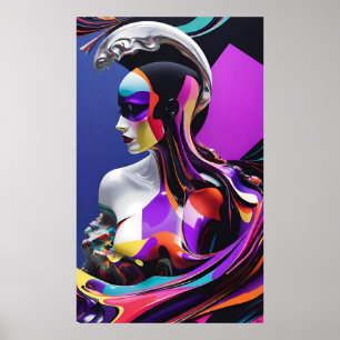 Nieuw Surf Punk Wave - Ken Gage Art Poster