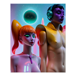 Nieuw Synthetisch Vlees Perfect Poster