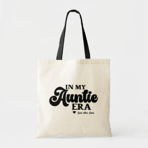 Nieuw Tante Gift In Mijn Tante Era Aangepaste Naam Tote Bag