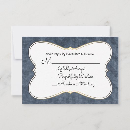 Nieuw thema met anker RSVP (Achterkant)