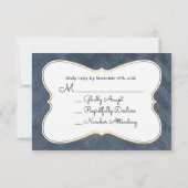 Nieuw thema met anker RSVP Kaartje (Achterkant)