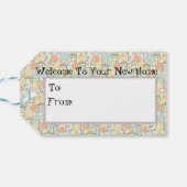 Nieuw Thuis Cadeaulabel (Achterkant Horizontaal)