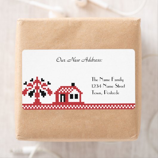 Nieuw thuis etiket (Insitu)