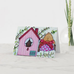 NIEUW THUIS, NIEUWE DREAMS, NIEUWE FRIENDS-CONGRAT KAART