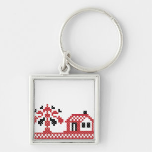 Nieuw thuis sleutelhanger
